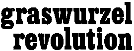 Logo graswurzel revolution